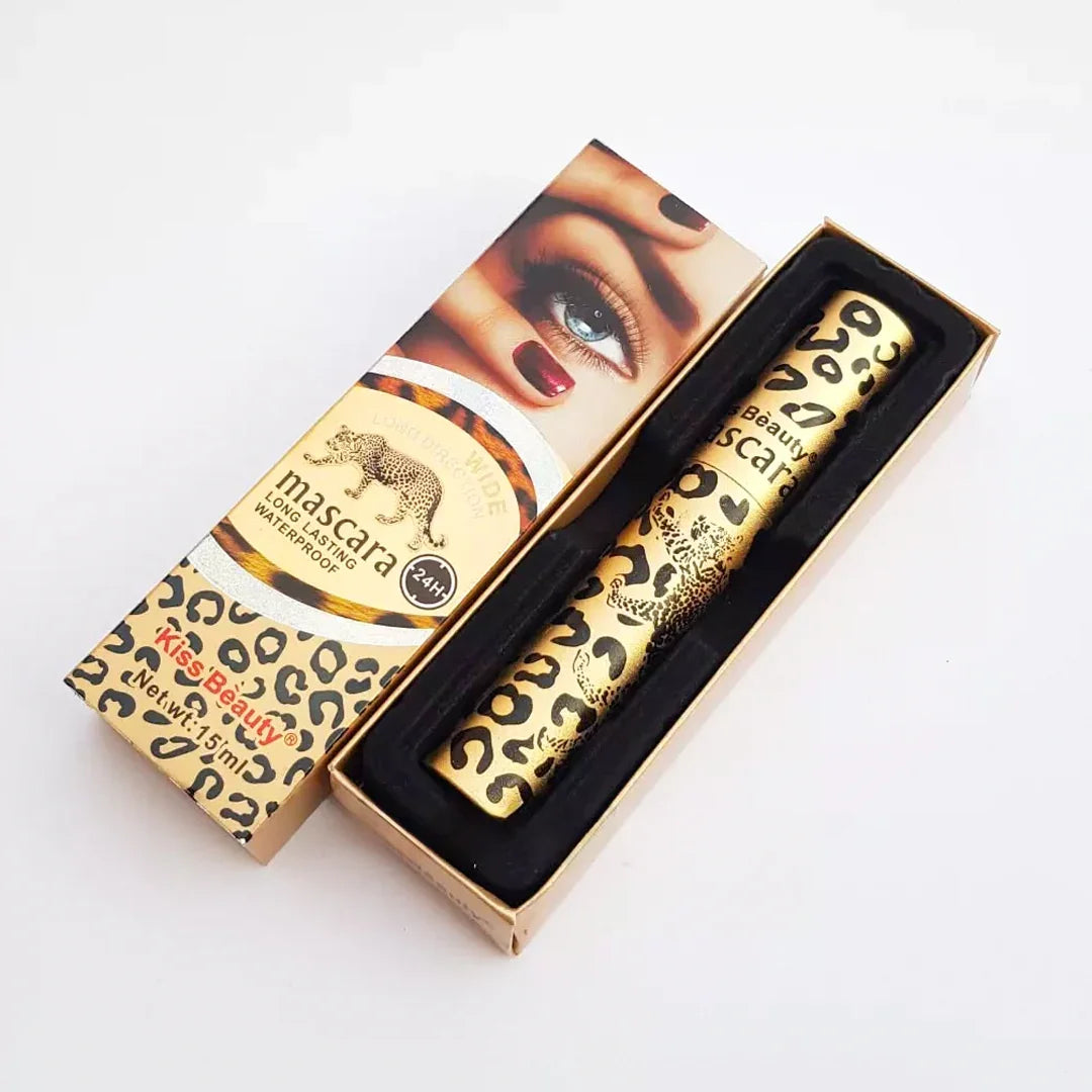 Kiss Beauty Wide Long Direction Leopard Mascara - 15ml
