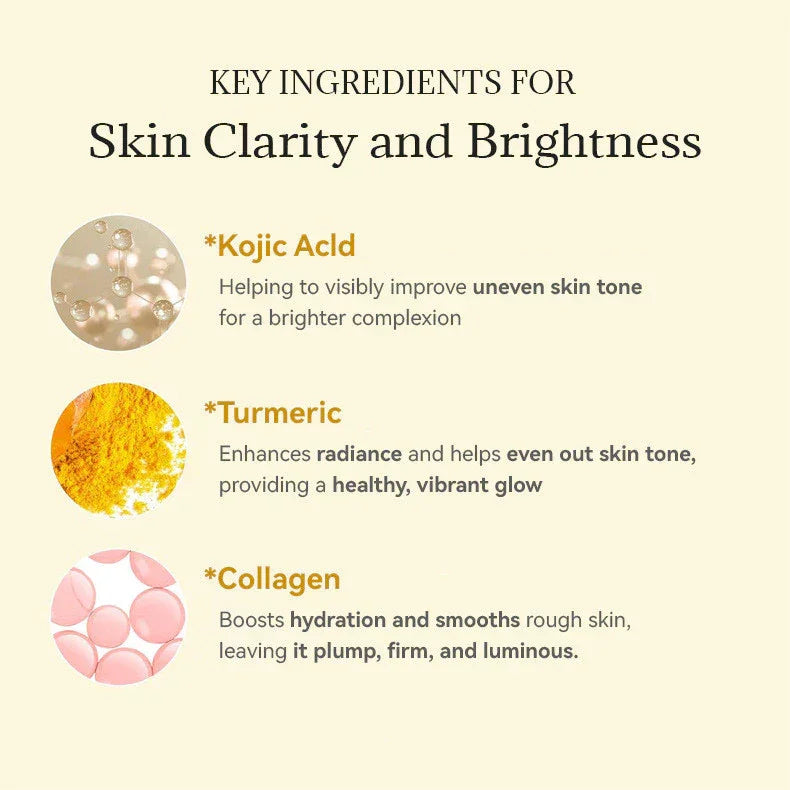 Sadoer Kojic Acid Turmeric Collagen Peel-Off Facial Mask - 75ml