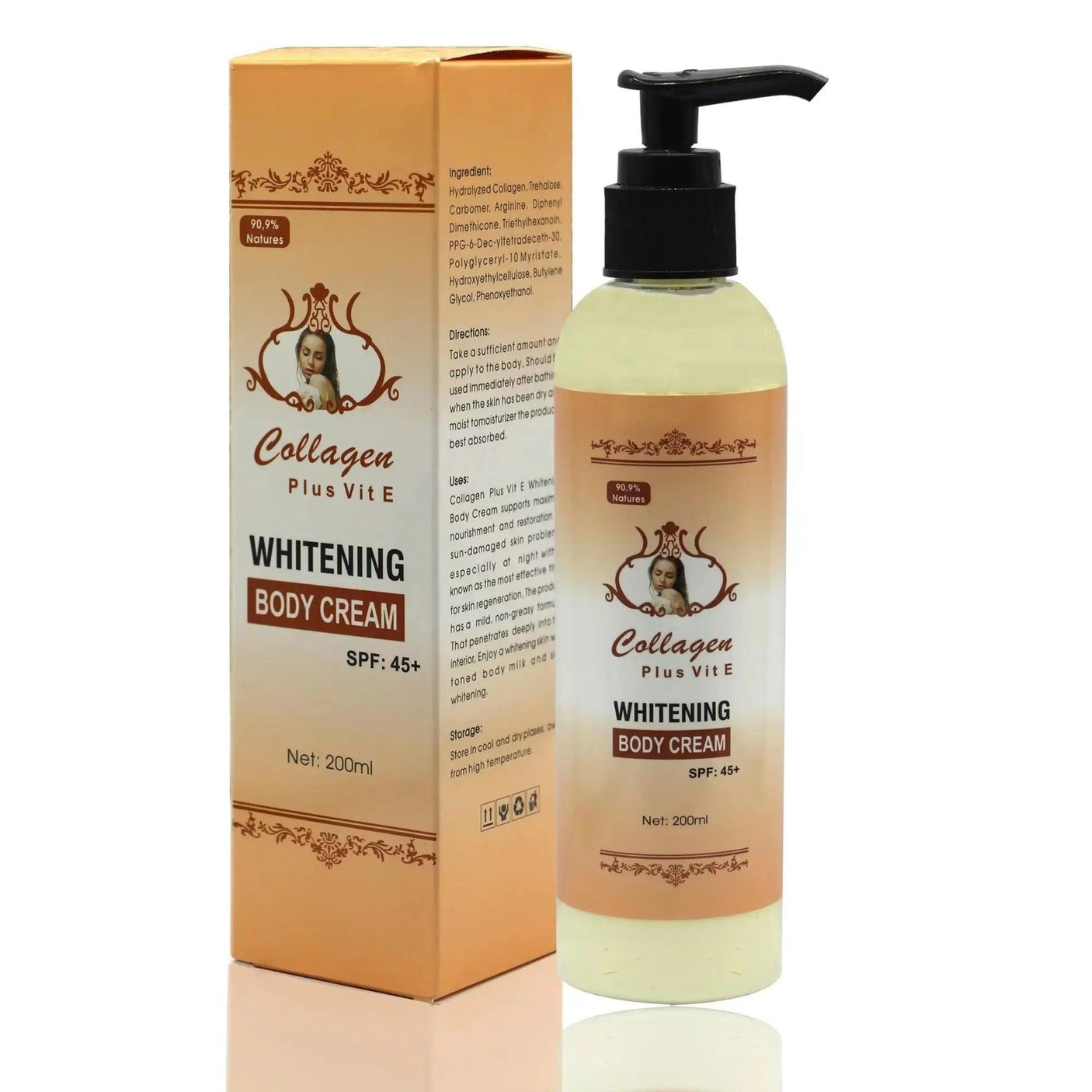Collagen Plus Vit E Brightening Body Cream SPF45+ - 200ml