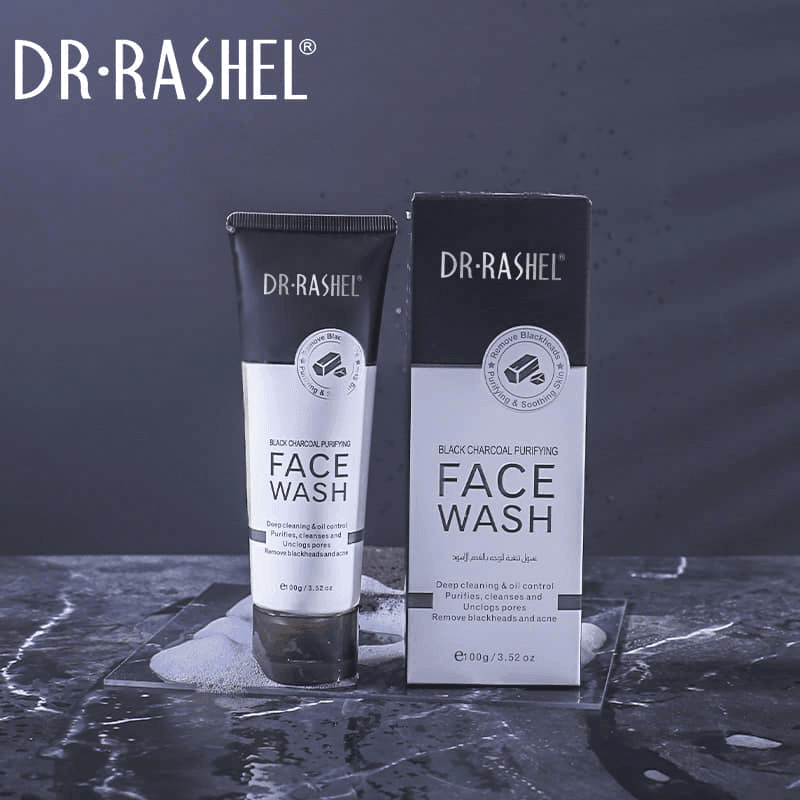 Dr. Rashel Black Charcoal Purifying Face Wash - 100g - Pinoyhyper