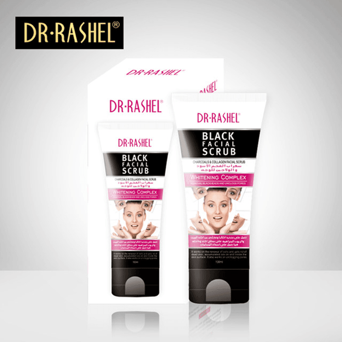 Dr Rashel Black Facial Scrub - 100ml - Pinoyhyper