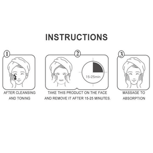 Dr. Rashel VC Vitamin C Niacinamide & Brightening Essence Mask - 5 Pcs × 25g - Pinoyhyper