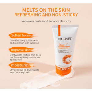Dr. Rashel Vitamin C Brightening & Hydrating Hand & Foot Cream - 100g - Pinoyhyper