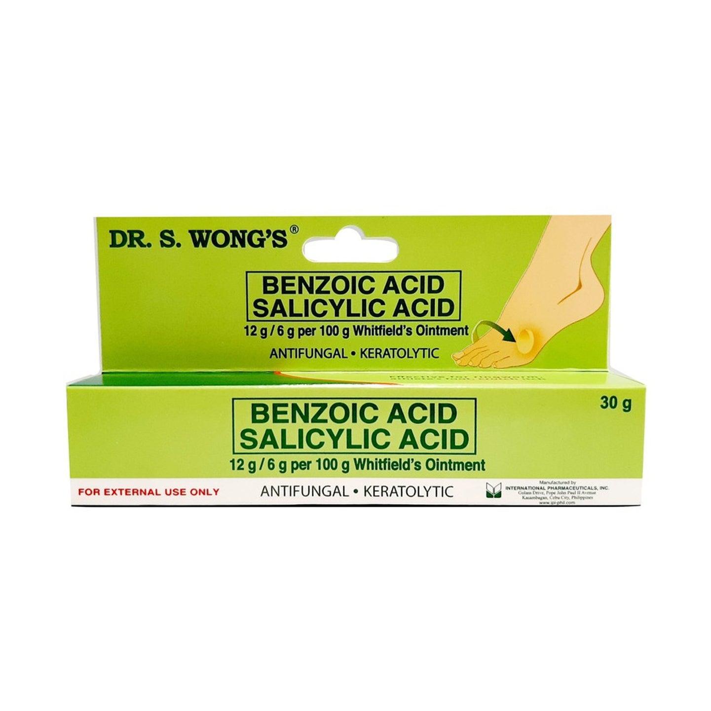 Dr. S. Wong's Whitfields Ointment - 30g - Pinoyhyper