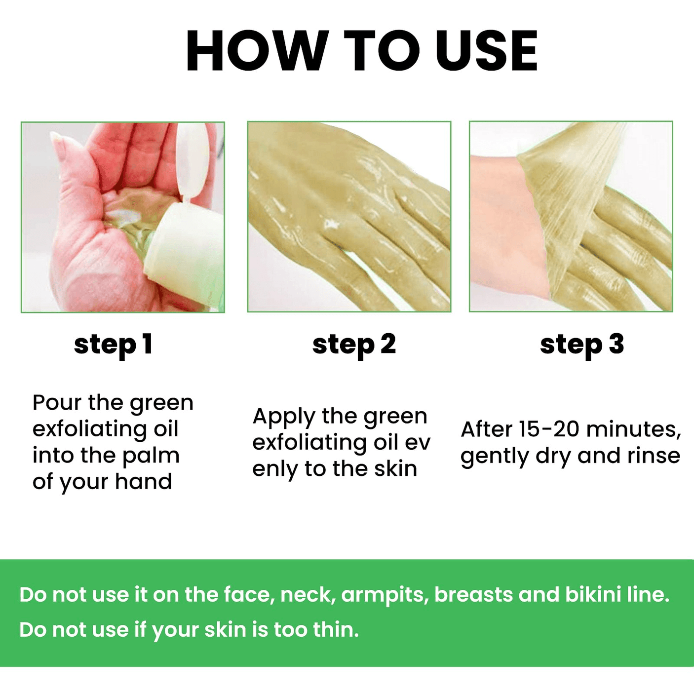 EELHOE Green Peeling Oil - 30ml - Pinoyhyper