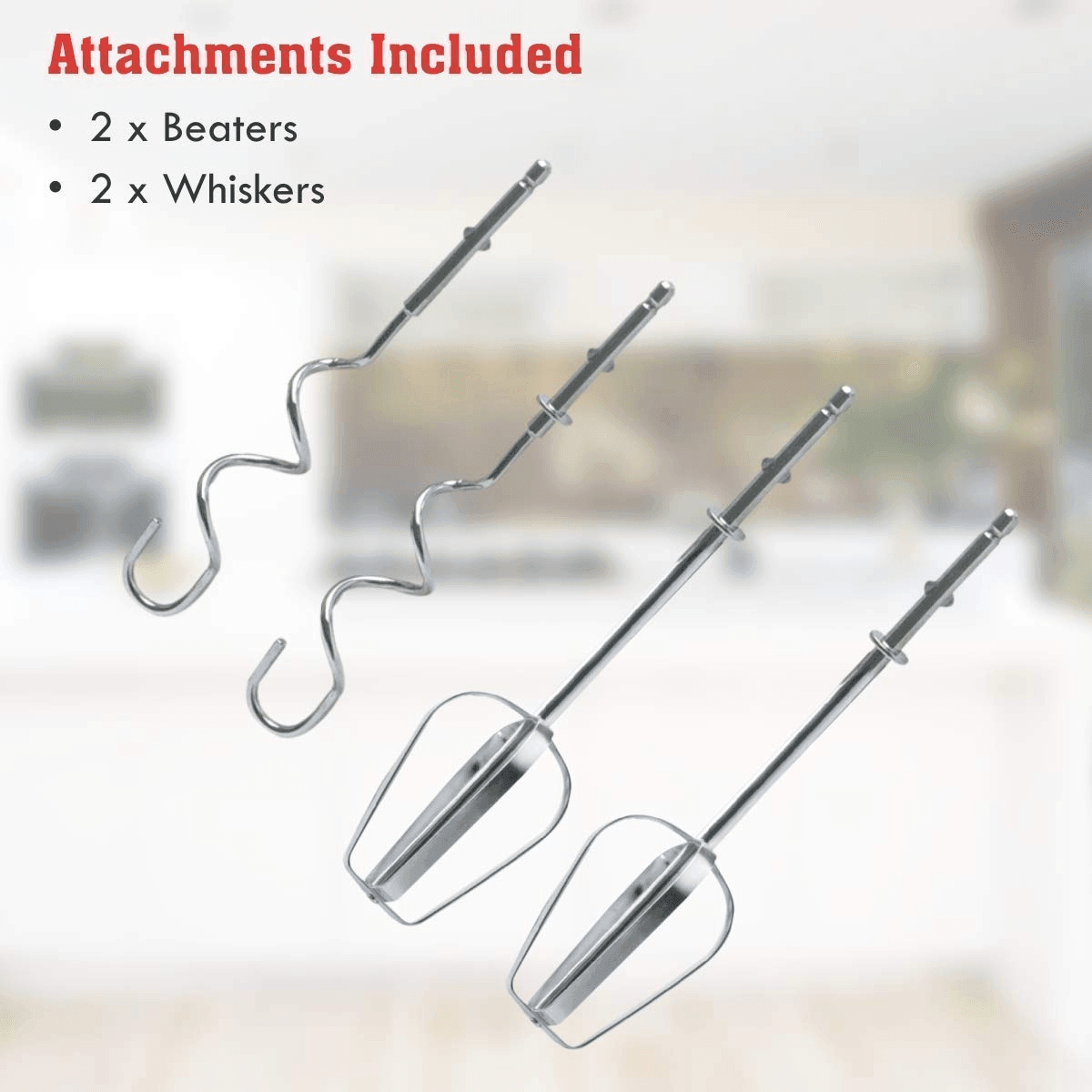Jiham Electric 7 Speeds Hand Mixer 260W HE-133 - Pinoyhyper