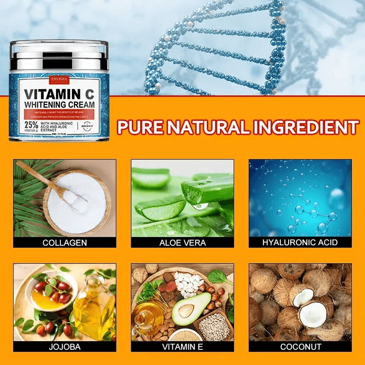 Envisha Vitamin C Whitening Cream - 50ml