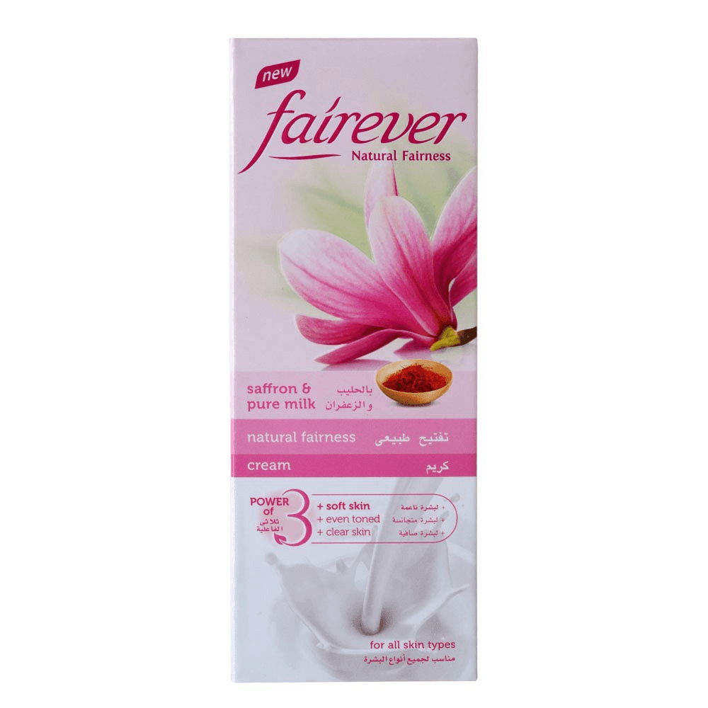 Fairever Natural Fairness Cream Saffron & Pure Milk - 25g - Pinoyhyper