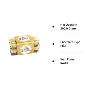 Ferrero Rocher Hazelnut Chocolates - 200g - Pinoyhyper