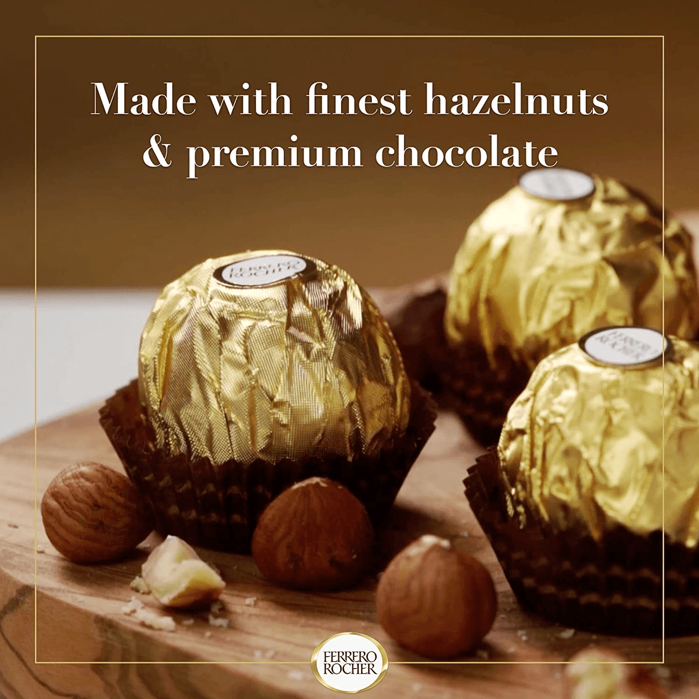Ferrero Rocher Hazelnut Chocolates - 37.5g - Pinoyhyper