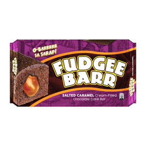 Fudgee Barr Salted Caramel Chocolate Cake Bar - 10 x 38g (380g) - Pinoyhyper