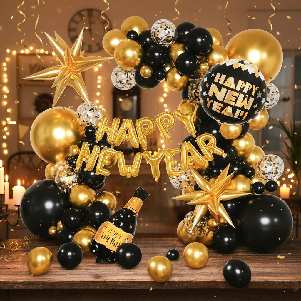 Happy New Year Balloon Decoration Kit YW-04948