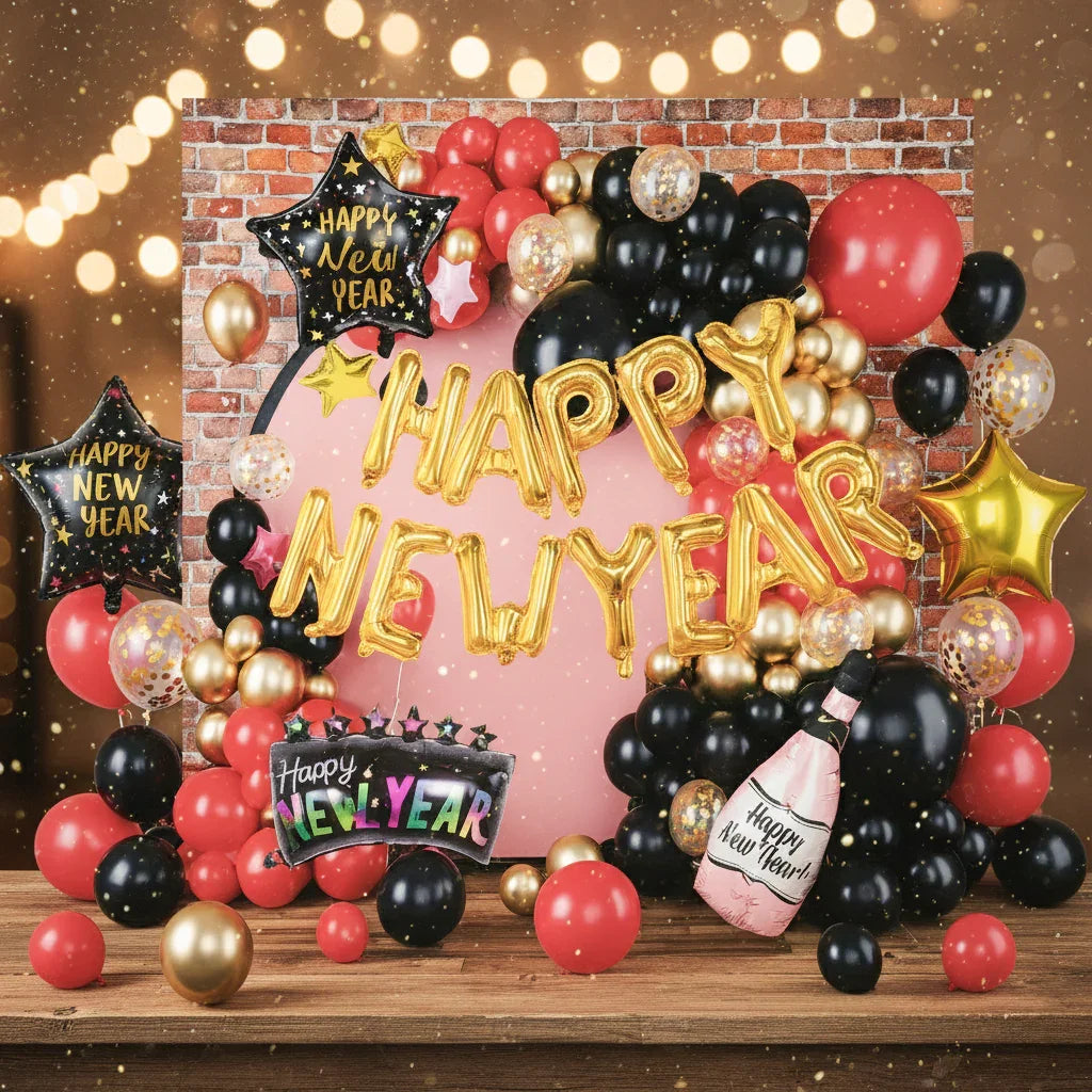 Happy New Year Balloon Decoration Kit YW-04950