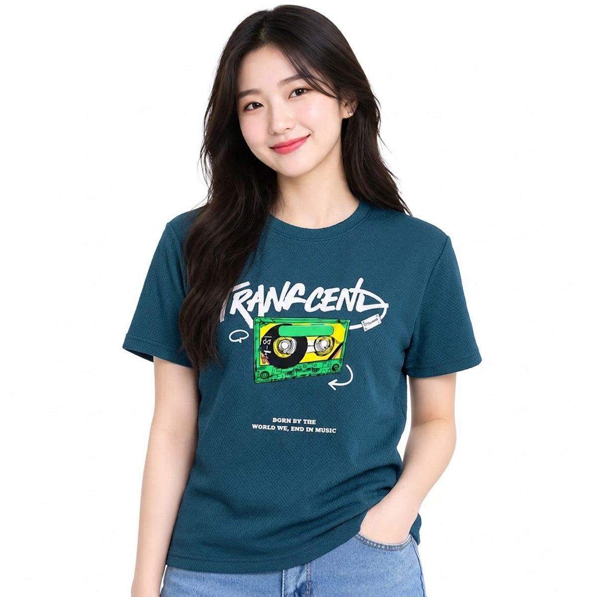 Baggi Lycra Women's Print T-Shirt - #02