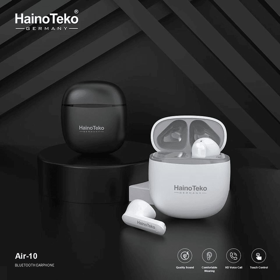 Haino Teko Air-10 Original Germany Bass Music Super Clear Mic - White - Pinoyhyper