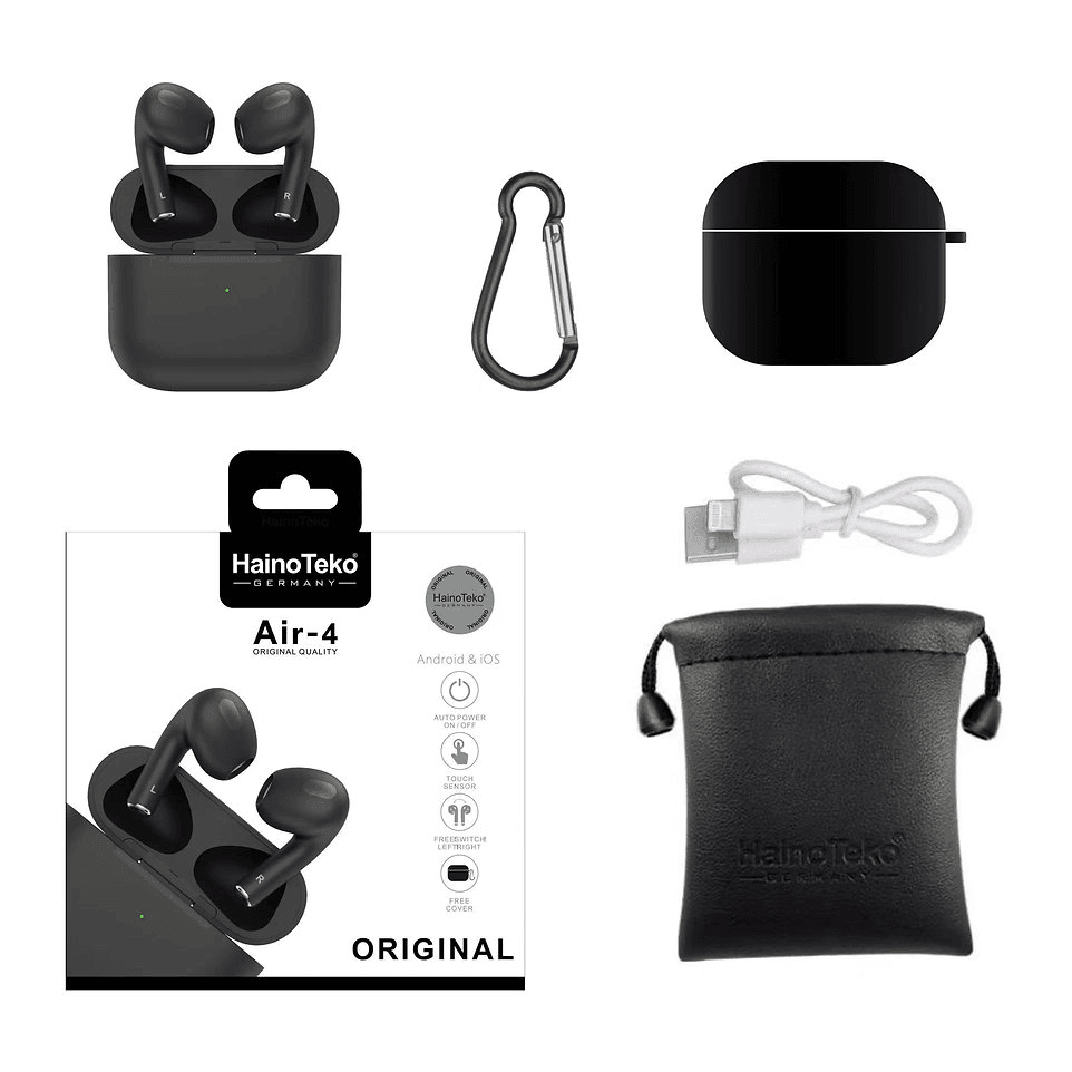 Haino Teko Air-4 Wireless Earbuds - Original Germany - Pinoyhyper