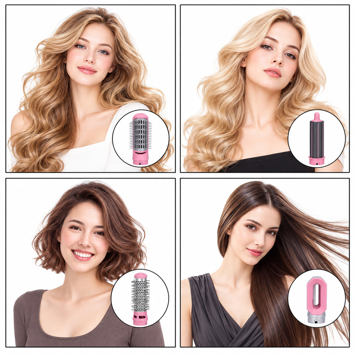 5-in-1 Professional Hair Styler and Dryer Brush Set