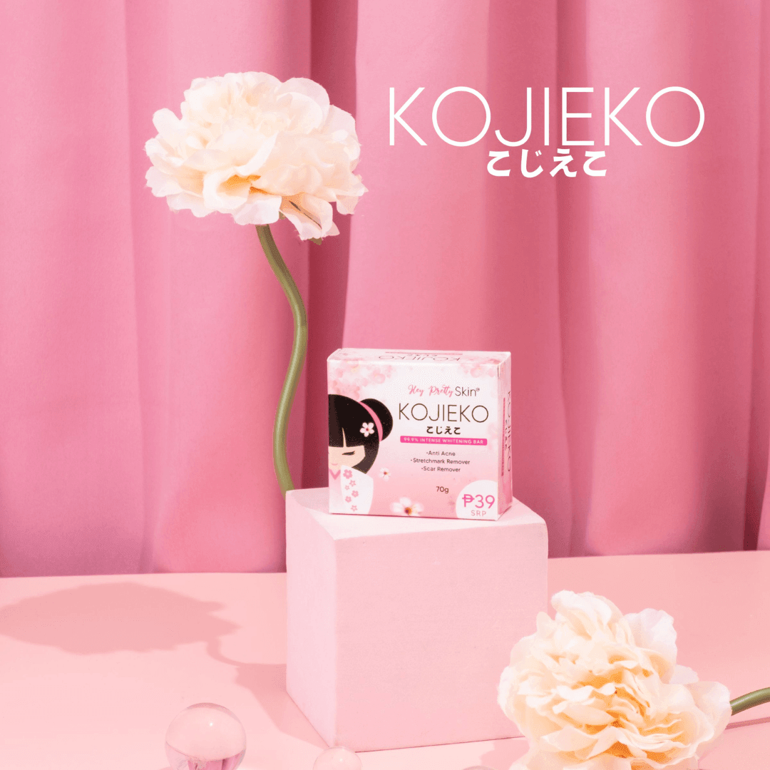 Hey Pretty Skin Kojieko Whitening Bar - 70g - Pinoyhyper