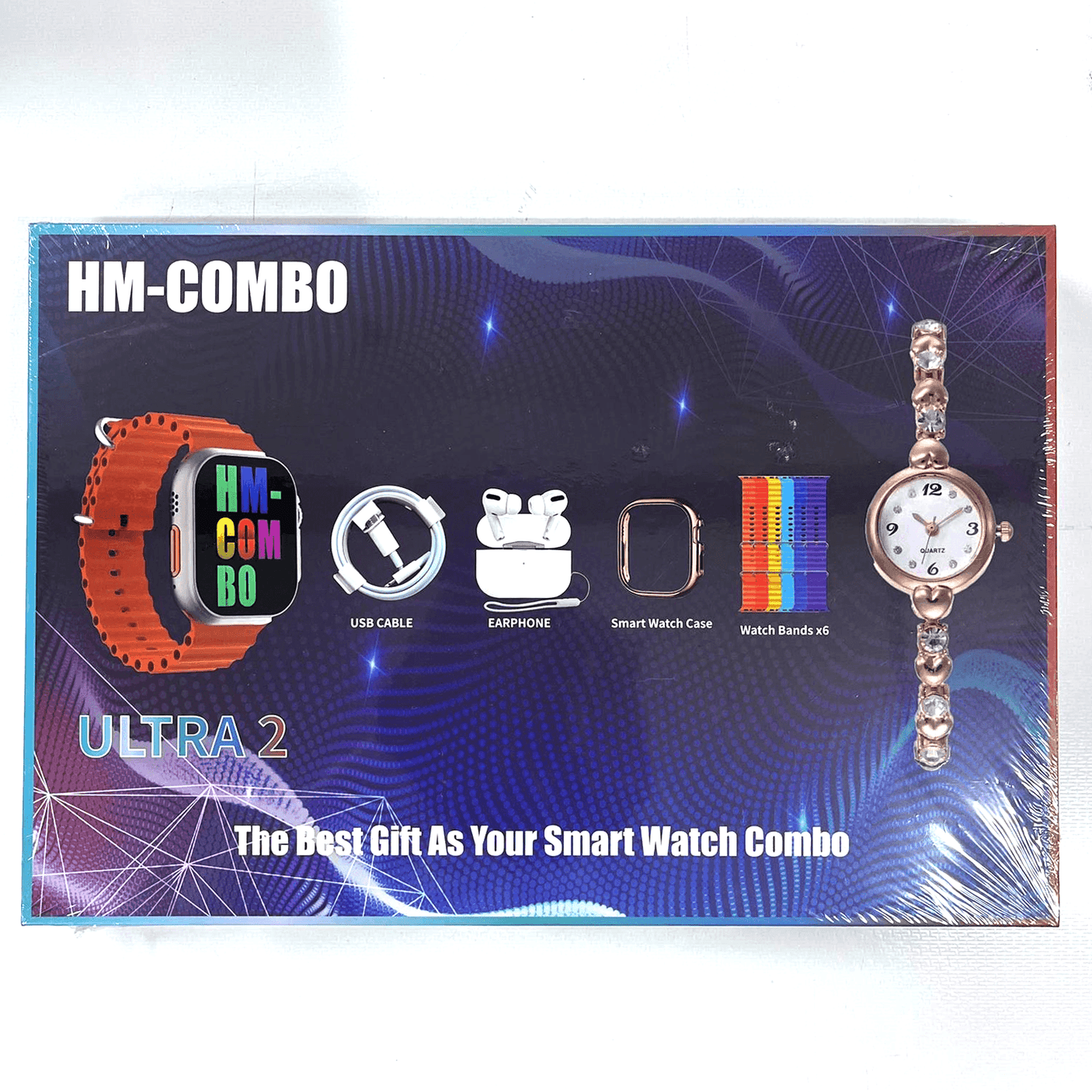 HM-Combo Ultra 2 Smart Watch + Airpods - Pinoyhyper