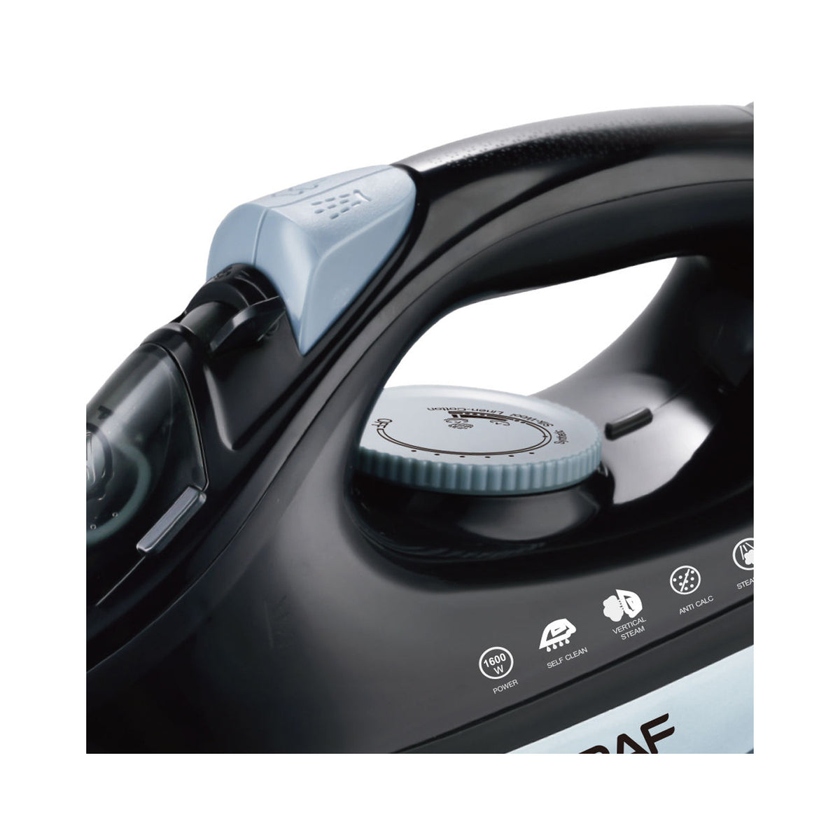 RAF Heat 1600W Electric Stream Iron Box - R1202B