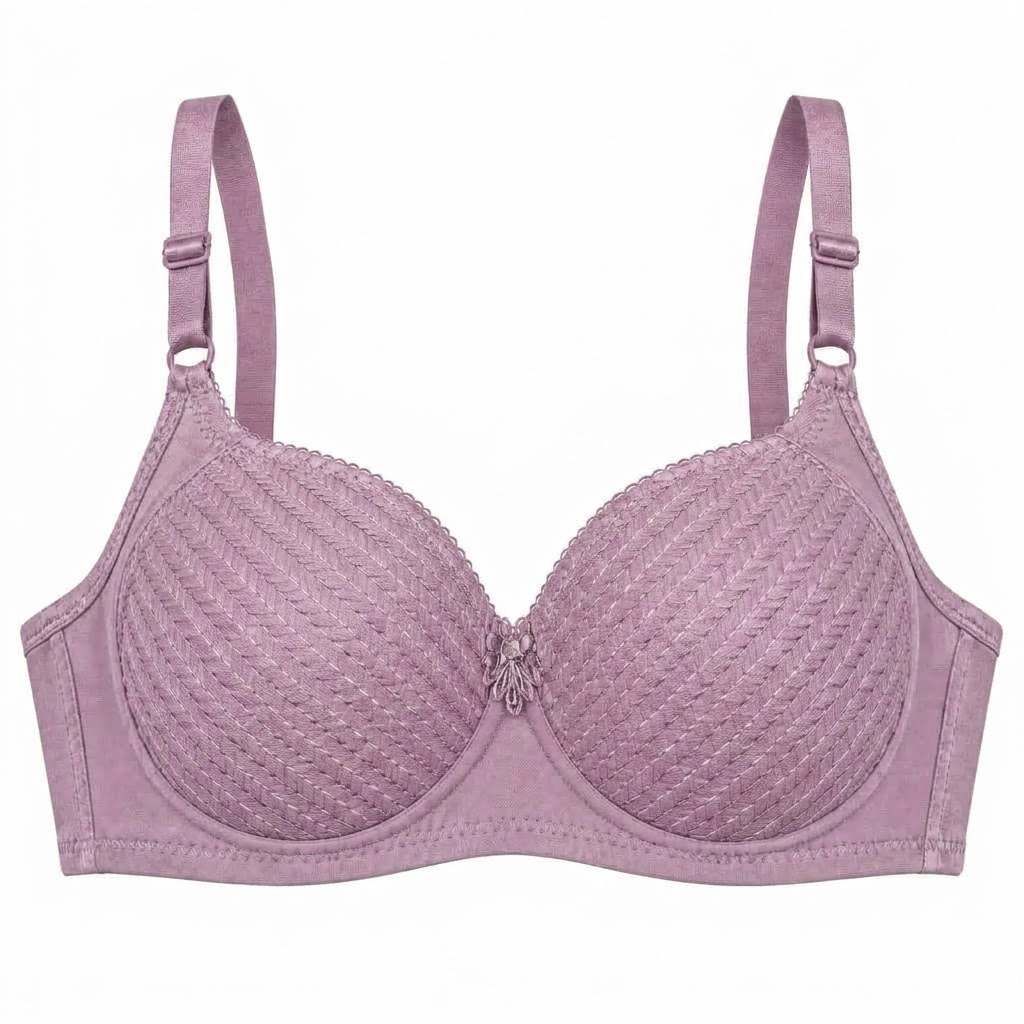Premium Textured Comfort Bra - 222