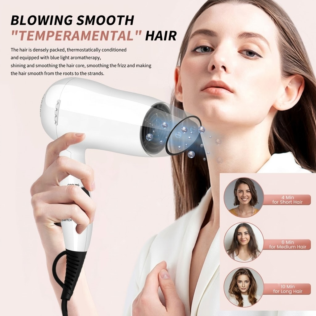WTZEZO Travel Hair Dryer - T1