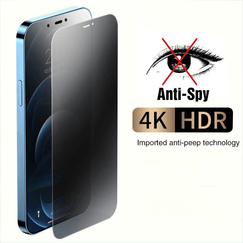 IPhone 12 (Black) Privacy Glass Original Screen Protector - Pinoyhyper