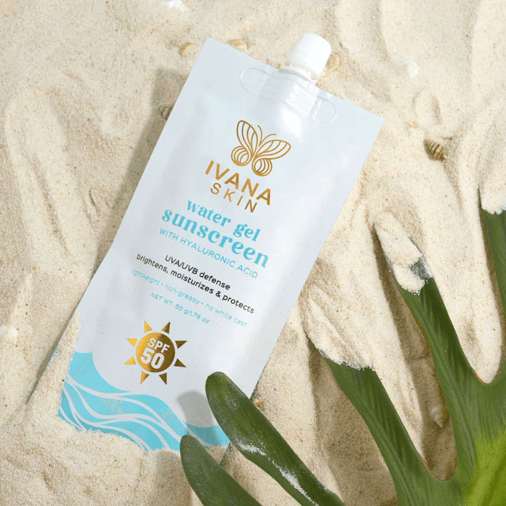 Ivana Skin Water Gel Sunscreen With Hyaluronic Acid SPF50 - 50g - Pinoyhyper