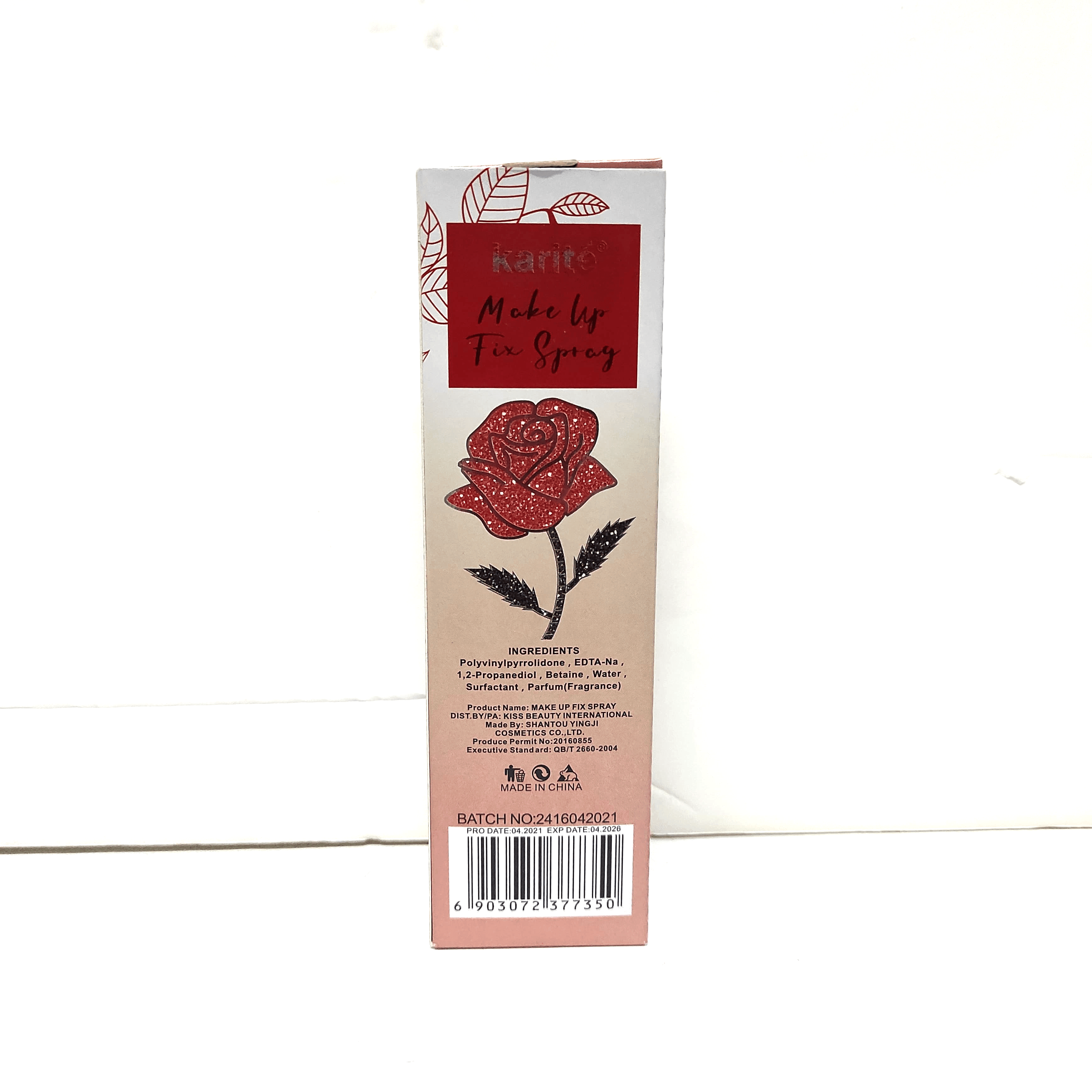 Karite Makeup Fix Spray Long Lasting Stay Oil-Control And Antioxidant - 165ml - Pinoyhyper