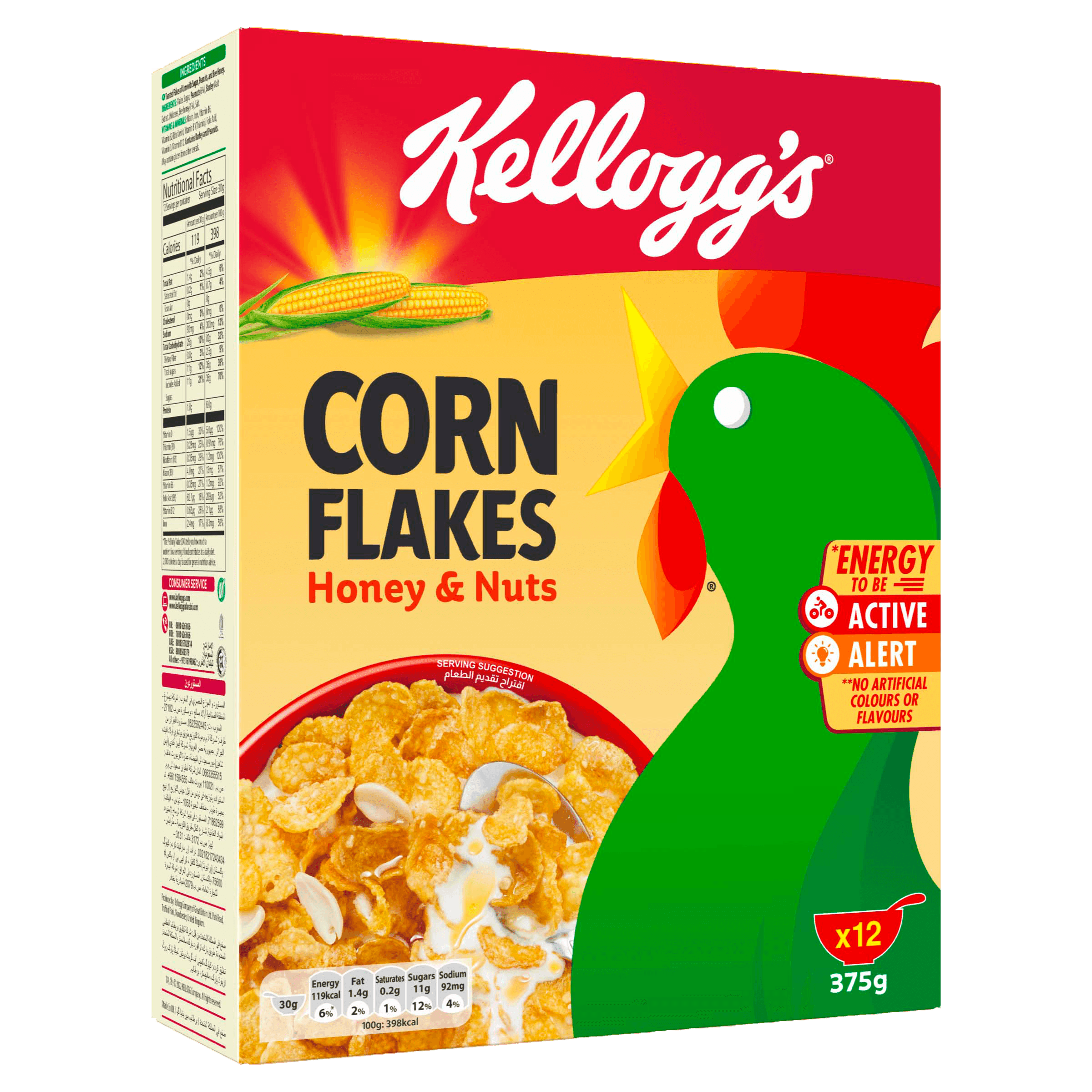 Kellogg s Corn Flakes Honey Nuts Cereal The Original 375g Pinoyhyper kellogg-s-corn-flakes-honey-nuts-cereal-the-original-375g-pinoyhyper
