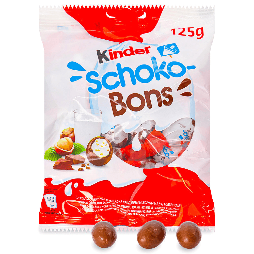 Kinder Schoko Bons Milk Filling Chocolate - 125g - Pinoyhyper