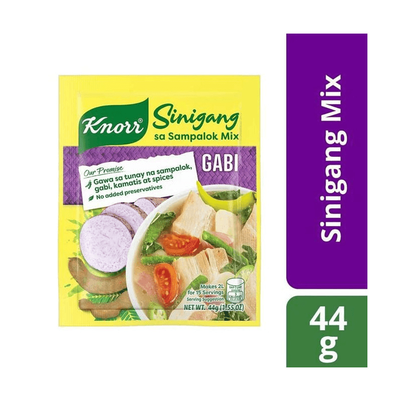 Knorr Sinigang Sa Sampalok Mix Gabi - 44g - Pinoyhyper