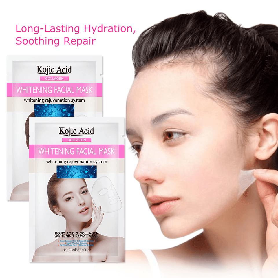 Kojic Acid Whitening Facial Mask - 3pcs - Pinoyhyper