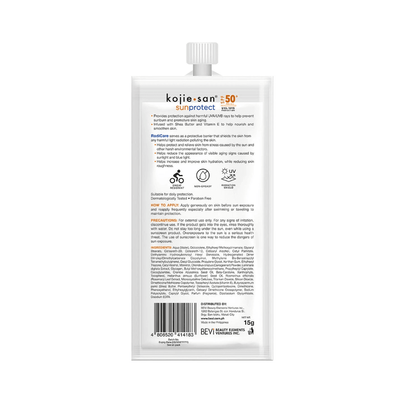 Kojie San Sport SunProtect SPF50+ - 15g - Pinoyhyper