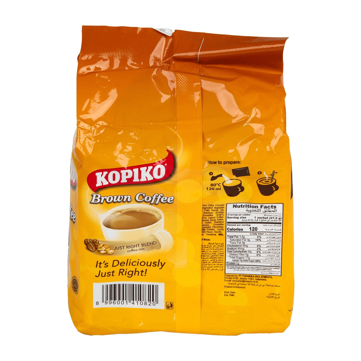 KOPIKO Brown Coffee Bag 10x25gm (1+1) Offer - Pinoyhyper
