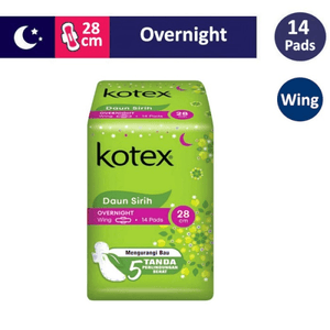 Kotex Healthy Protection OverNight Wing 28cm - 14 Pads - Pinoyhyper