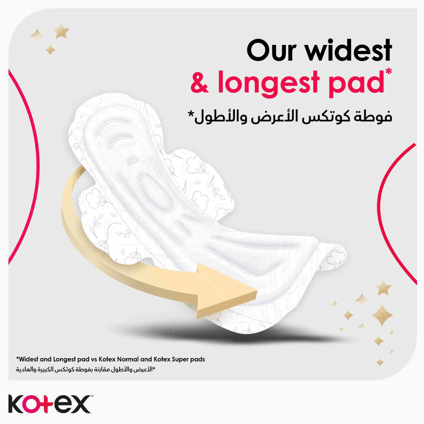 Kotex Maxi Protect Thick Pads Overnight Protection With Wings - 16Pcs - Pinoyhyper