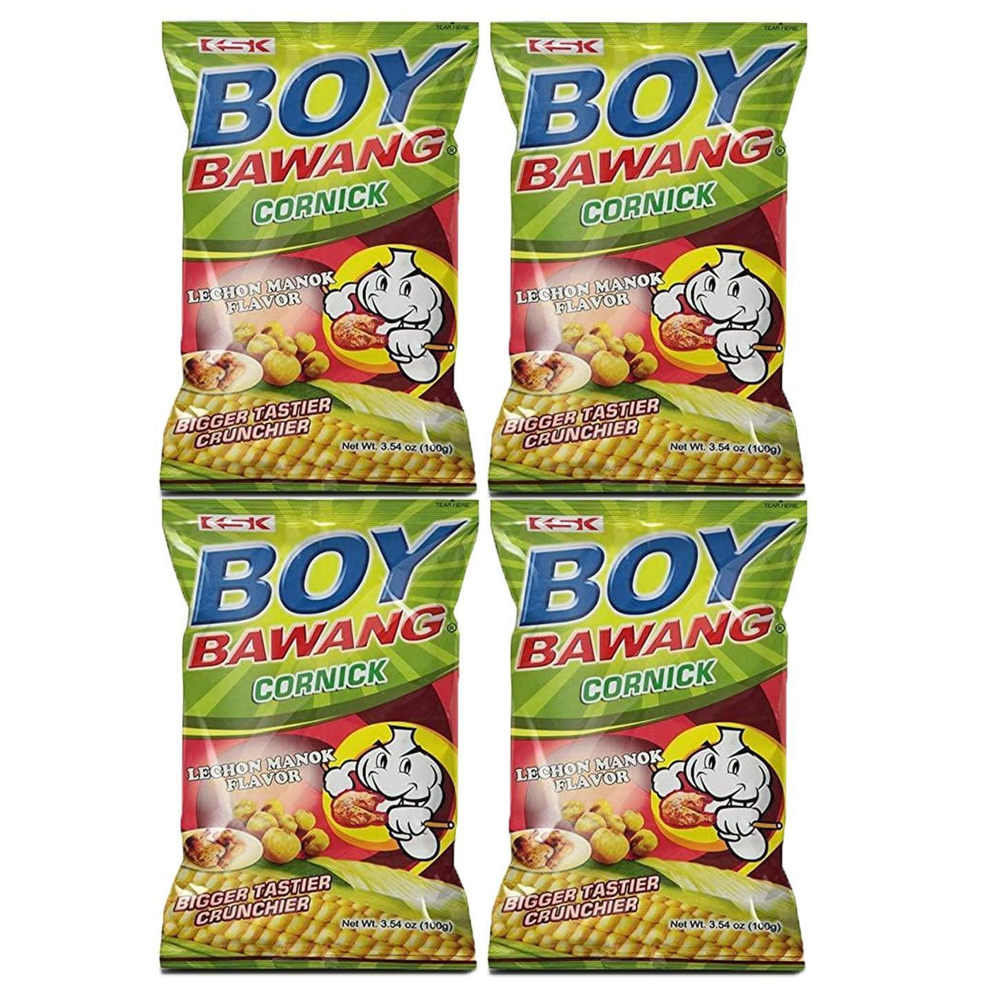 KSK Boy Bawang Cornick Lechon Manok 100g (3+1) Offer - Pinoyhyper