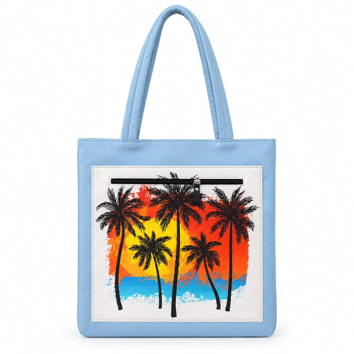 Paradise Found Front-Pocket Shoulder Bag - XKB-CQH-4087
