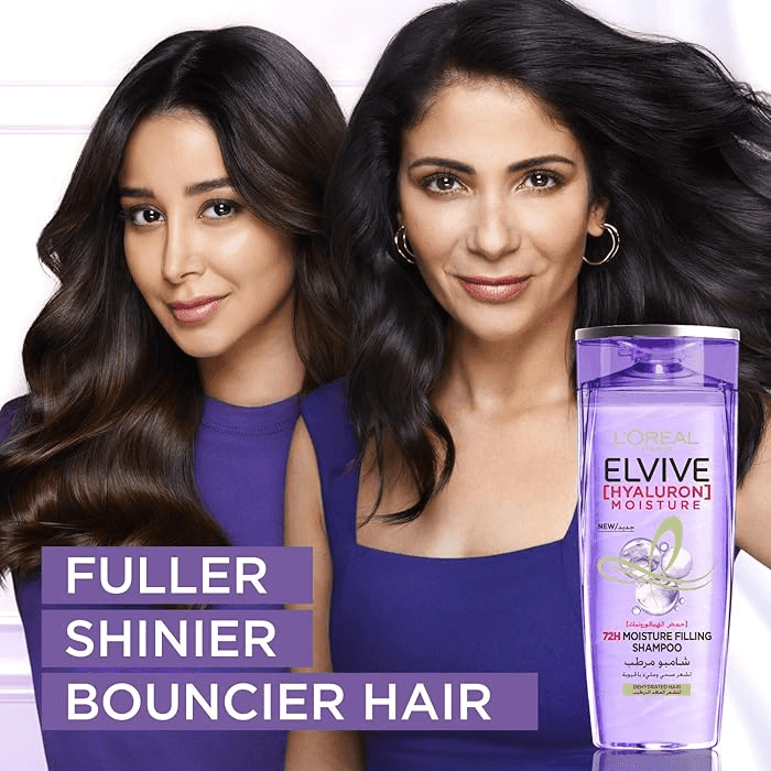 L'Oreal Elvive Hyaluron Moisture Shampoo + Conditioner - 400ml + 360ml - Pinoyhyper