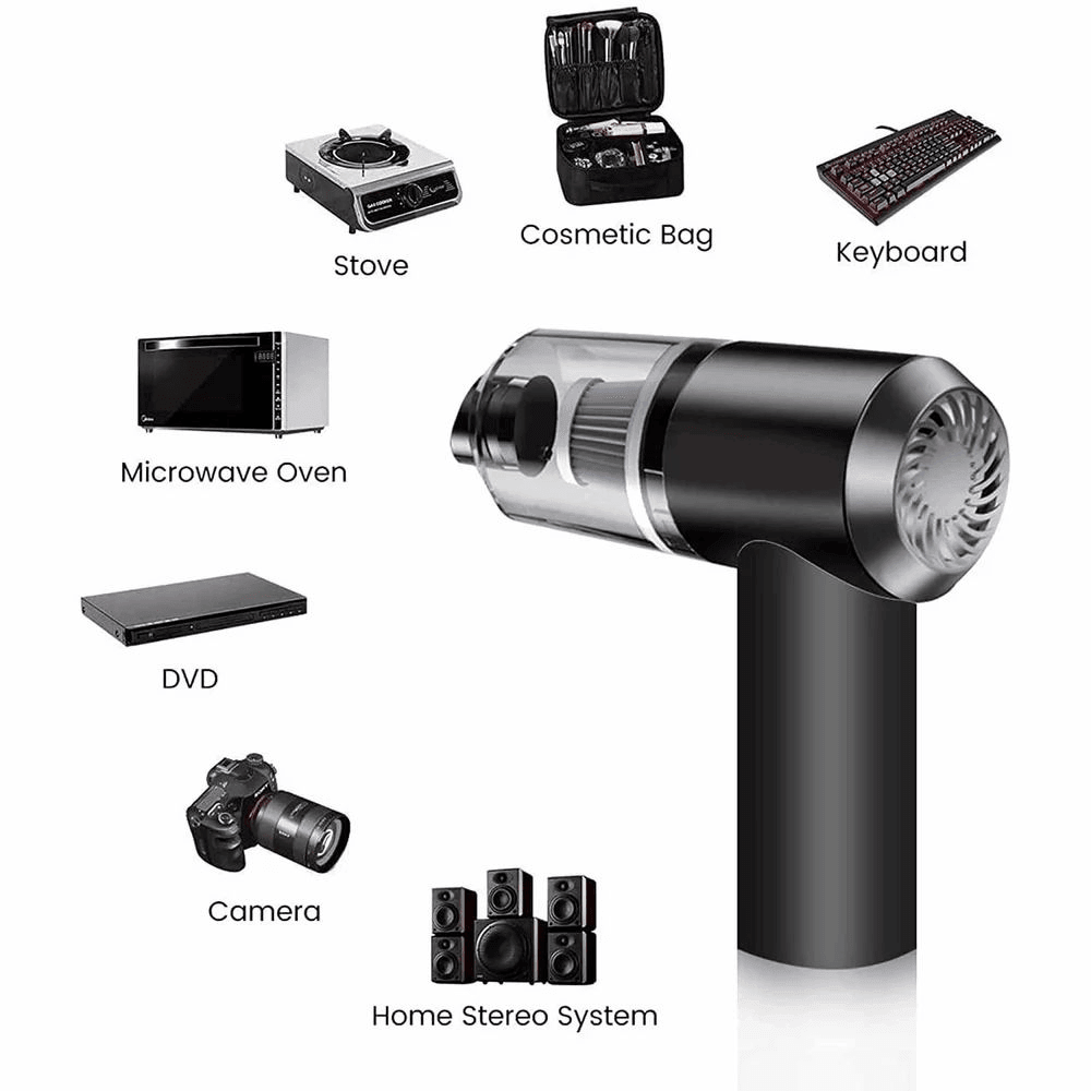 Mini Portable 2 In 1 Vacuum Cleaner XR-2304 - Pinoyhyper