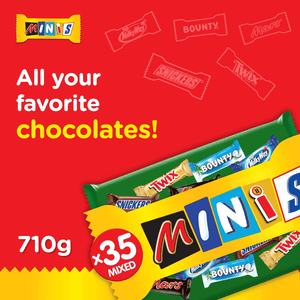 Minis Chocolate Bag 710g (35 Mixed Pcs) Value Pack - Pinoyhyper