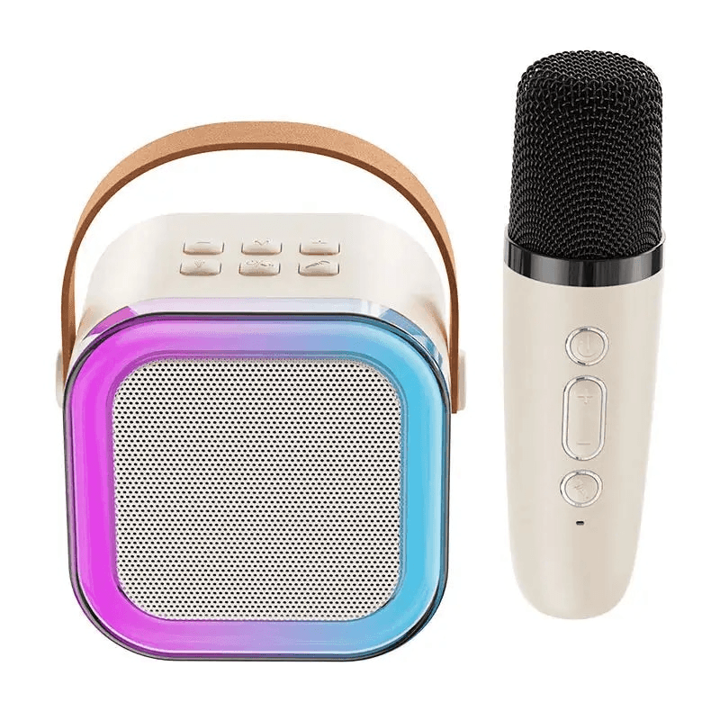 Multifunction Portable Karaoke Speaker Single Mic - K12 - Pinoyhyper