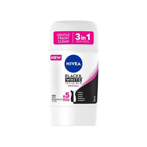 Nivea Black & White Invisible 3 In 1 Antiperspirant Stick – 50ml - Pinoyhyper