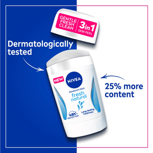 Nivea Fresh Natural 3 In 1 Antiperspirant Stick – 50ml - Pinoyhyper