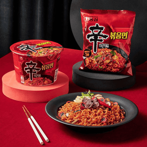 Nongshim Shin Ramyun Stir Fry Spicy Noodles - 103g - Pinoyhyper