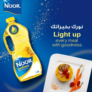 Noor 100% Pure Sunflower Oil Twin Pack - 2 x 1.5L - Pinoyhyper