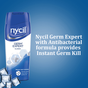 Nycil Germ Expert Classic Prickly Heat Talcum Powder - 150g - Pinoyhyper