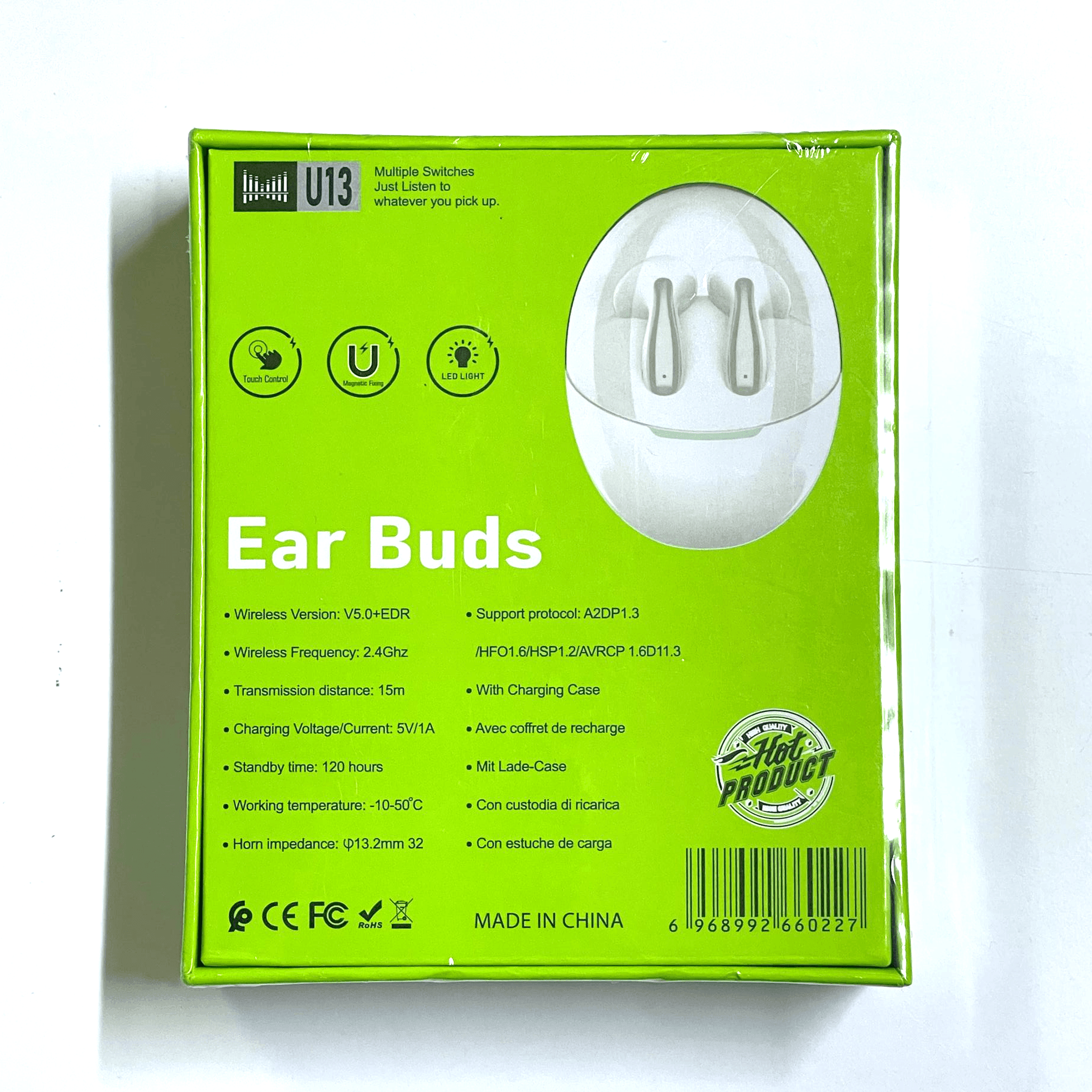 Oraimo Premium Super Bass Wireless Ear Buds - U13 - Pinoyhyper