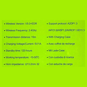 Oraimo Premium Super Bass Wireless Ear Buds - U13 - Pinoyhyper